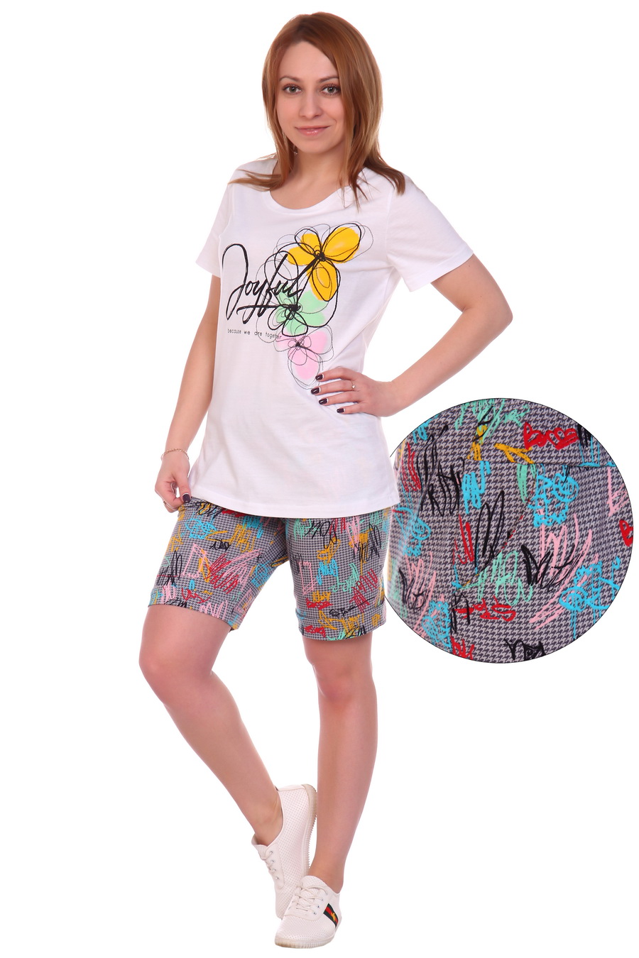Фото товара 20239, костюм: футболка и шорты